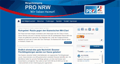 Desktop Screenshot of pro-nrw.net