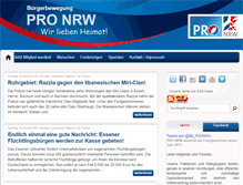 Tablet Screenshot of pro-nrw.net