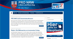 Desktop Screenshot of bonn.pro-nrw.net